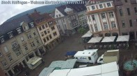 Archived image Webcam Market place in Ettlingen 11:00