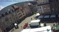 Archiv Foto Webcam Blick auf den Marktplatz Ettlingen 13:00