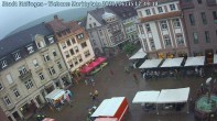 Archiv Foto Webcam Blick auf den Marktplatz Ettlingen 11:00