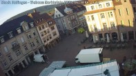 Archiv Foto Webcam Blick auf den Marktplatz Ettlingen 05:00