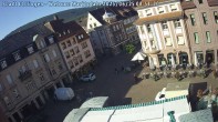 Archiv Foto Webcam Blick auf den Marktplatz Ettlingen 07:00