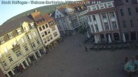 Archiv Foto Webcam Blick auf den Marktplatz Ettlingen 19:00