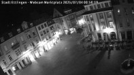 Archiv Foto Webcam Blick auf den Marktplatz Ettlingen 23:00