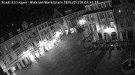 Archiv Foto Webcam Blick auf den Marktplatz Ettlingen 01:00