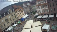 Archived image Webcam Market place in Ettlingen 11:00
