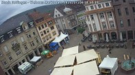 Archived image Webcam Market place in Ettlingen 17:00