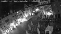 Archived image Webcam Market place in Ettlingen 21:00