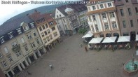 Archiv Foto Webcam Blick auf den Marktplatz Ettlingen 07:00