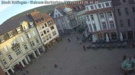 Archiv Foto Webcam Blick auf den Marktplatz Ettlingen 19:00