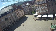 Archiv Foto Webcam Blick auf den Marktplatz Ettlingen 11:00