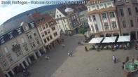 Archiv Foto Webcam Blick auf den Marktplatz Ettlingen 09:00
