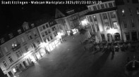 Archiv Foto Webcam Blick auf den Marktplatz Ettlingen 01:00