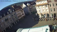 Archiv Foto Webcam Blick auf den Marktplatz Ettlingen 07:00