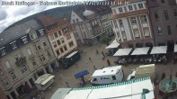 Archiv Foto Webcam Blick auf den Marktplatz Ettlingen 11:00