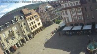 Archiv Foto Webcam Blick auf den Marktplatz Ettlingen 15:00