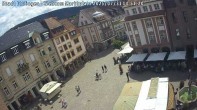 Archiv Foto Webcam Blick auf den Marktplatz Ettlingen 13:00