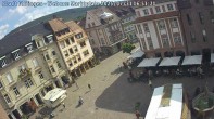 Archiv Foto Webcam Blick auf den Marktplatz Ettlingen 15:00
