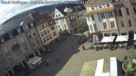 Archiv Foto Webcam Blick auf den Marktplatz Ettlingen 09:00