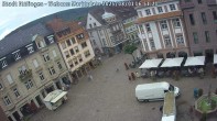 Archiv Foto Webcam Blick auf den Marktplatz Ettlingen 15:00