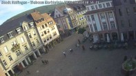 Archiv Foto Webcam Blick auf den Marktplatz Ettlingen 17:00