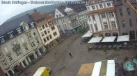 Archiv Foto Webcam Blick auf den Marktplatz Ettlingen 08:00