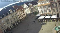 Archiv Foto Webcam Blick auf den Marktplatz Ettlingen 09:00