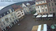 Archiv Foto Webcam Blick auf den Marktplatz Ettlingen 08:00