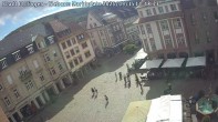 Archiv Foto Webcam Blick auf den Marktplatz Ettlingen 13:00