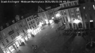 Archiv Foto Webcam Blick auf den Marktplatz Ettlingen 19:00