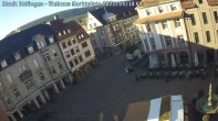 Archived image Webcam Market place in Ettlingen 08:00