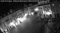 Archiv Foto Webcam Blick auf den Marktplatz Ettlingen 23:00