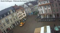 Archiv Foto Webcam Blick auf den Marktplatz Ettlingen 08:00