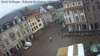 Archiv Foto Webcam Blick auf den Marktplatz Ettlingen 09:00