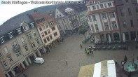Archiv Foto Webcam Blick auf den Marktplatz Ettlingen 13:00