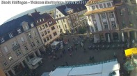 Archiv Foto Webcam Blick auf den Marktplatz Ettlingen 09:00