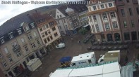 Archived image Webcam Market place in Ettlingen 09:00