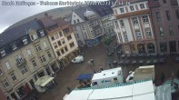 Archived image Webcam Market place in Ettlingen 11:00