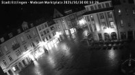 Archiv Foto Webcam Blick auf den Marktplatz Ettlingen 23:00