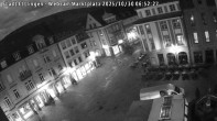 Archiv Foto Webcam Blick auf den Marktplatz Ettlingen 05:00