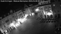Archiv Foto Webcam Blick auf den Marktplatz Ettlingen 23:00