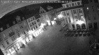 Archiv Foto Webcam Blick auf den Marktplatz Ettlingen 05:00