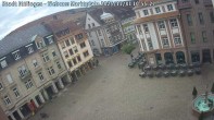 Archiv Foto Webcam Blick auf den Marktplatz Ettlingen 09:00
