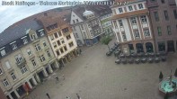 Archiv Foto Webcam Blick auf den Marktplatz Ettlingen 11:00