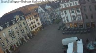 Archived image Webcam Market place in Ettlingen 15:00