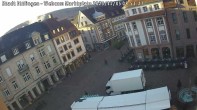 Archiv Foto Webcam Blick auf den Marktplatz Ettlingen 07:00