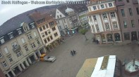 Archiv Foto Webcam Blick auf den Marktplatz Ettlingen 07:00