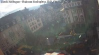 Archiv Foto Webcam Blick auf den Marktplatz Ettlingen 11:00