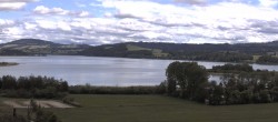 Archived image Webcam View from Seekirchen over the Wallersee 11:00