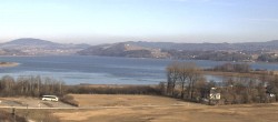 Archiv Foto Webcam Blick von Seekirchen auf den Wallersee 13:00