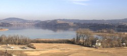 Archiv Foto Webcam Blick von Seekirchen auf den Wallersee 13:00